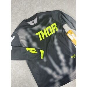 Thor Pulse Air Rad  MX‎ Motocross Men Large Long Sleeve Multi Color Jersey  NWT